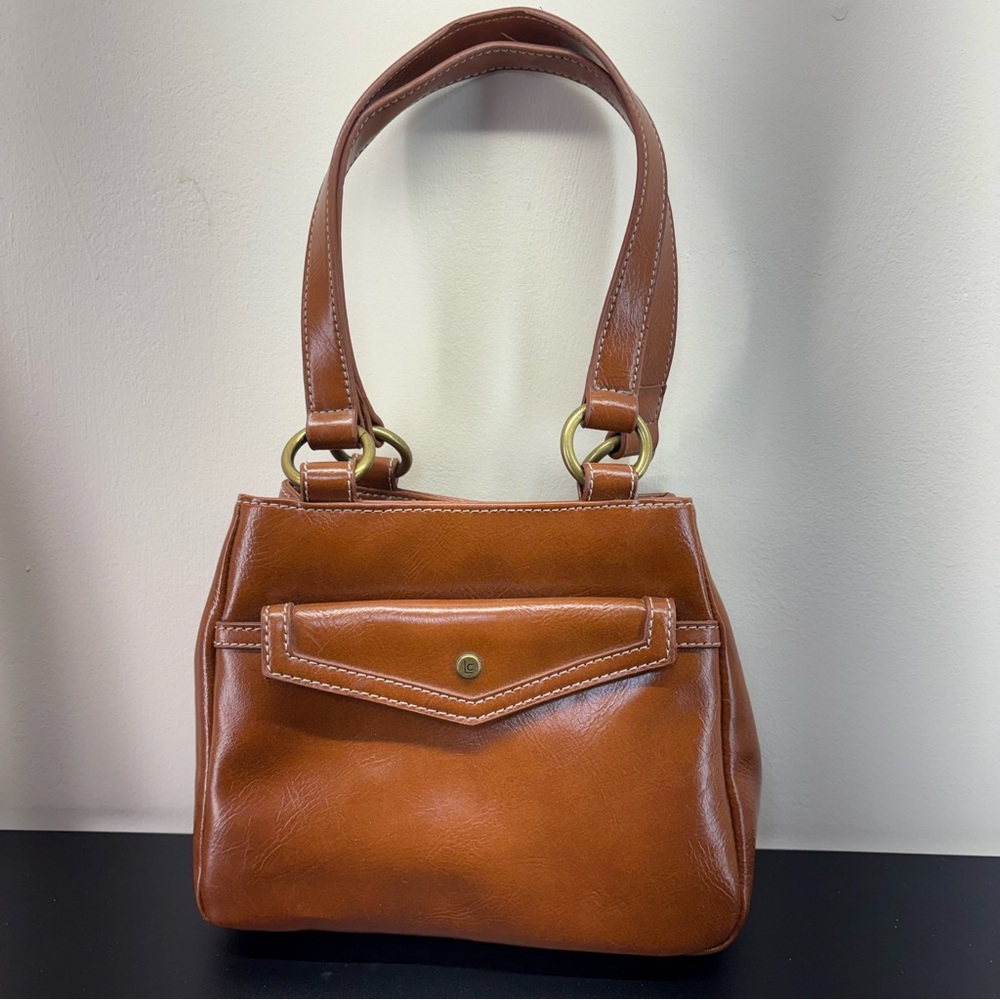 EUC Liz Claiborne Small Purse Tan